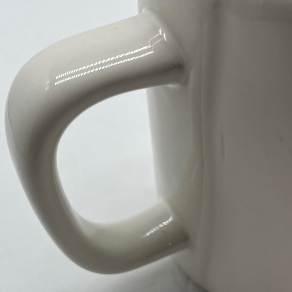 Rae Dunn Meow Ceramic Mug White Coffee Tea - Picture 6 of 7
